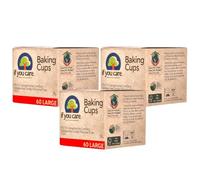 If You Care Large Unbleached Baking Cups - 60 Baking Cups by If You Care
