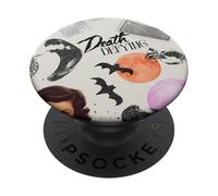 If You Dare Horror Collage PopSockets PopGrip Adhesivo