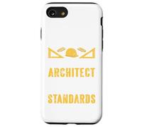 If You Date An Architect Raise Your Hand - Regalo Divertido Retro Carcasa para iPhone SE (2020) / 7/8
