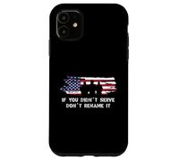 If You Didn'T Serve Don't Rename Veterans Day American Flag Carcasa para iPhone 11