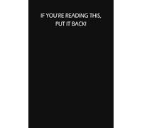 If You’re Reading This, Put It Back: Discreet Password Keeper with A-Z Tabs - Secure Notebook for Internet Logins, Emails & Personal Details
