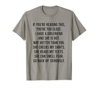 If You’re Reading This, You’re Too Close Camiseta