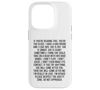 If You’re Reading This You’re Too Close Carcasa para iPhone 14 Pro