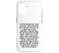 If You’re Reading This You’re Too Close Carcasa para iPhone 16
