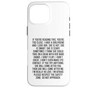 If You’re Reading This You’re Too Close Carcasa para iPhone 16 Pro MAX