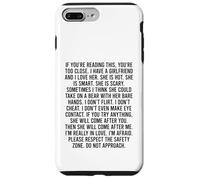 If You’re Reading This You’re Too Close Carcasa para iPhone 7 Plus/8 Plus
