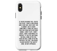 If You’re Reading This You’re Too Close Carcasa para iPhone X/XS