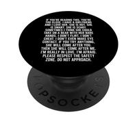 If You’re Reading This You’re Too Close PopSockets PopGrip Adhesivo