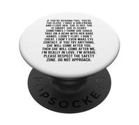 If You’re Reading This You’re Too Close PopSockets PopGrip Adhesivo