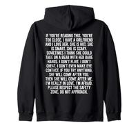 If You’re Reading This You’re Too Close Sudadera con Capucha