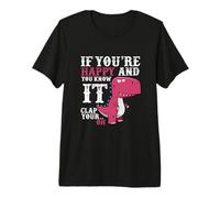 If You'Re Happy and You Know it Clap Your Hand Camiseta Premium