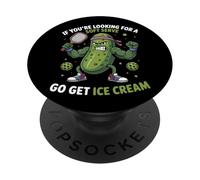If You'Re Looking For A Soft Serve Go Get Ice Cream Humor PopSockets PopGrip Adhesivo