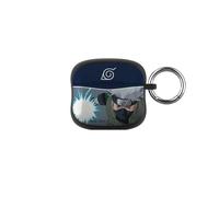 iFace Naruto Shippuden Anime Collection - Funda para AirPods compatible con AirPods de 3ª generación. - Funda protectora [clip de mosquetón incluido] [compatible con carga inalámbrica] - Kakashi