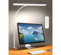 iFalarila 160 LED Lámpara de Escritorio con mando a distancia con Pinza, 70CM Lámparas de Mesa más Brillantes 360° Lámpara de Lectura Flexible con Cargador USB para Trabajo Estudio o Lectura