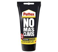 Pattex No Más Clavos Original, adhesivo de montaje resistente, pegamento extrafuerte para madera, metal y más, adhesivo blanco instantáneo, 1 tubo x 150 g