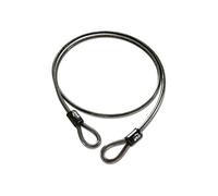 IFAM Cable Antirrobo para Bicicleta, Modelo XL200, Acero Galvanizado, 2MTS Longitud, Compatible con Candados, 10 mm Diamétro, Protección y Seguridad