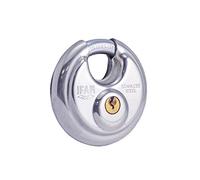 IFAM Candado Circular, Diámetro 9,5mm, Redondo, Acero Inoxidable, Alta Seguridad y Resistencia a la Intemperie, Uso en Exteriores, Máxima Protección