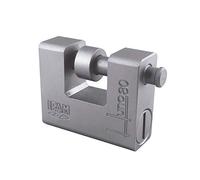 IFAM Candado de Seguridad Huno80, Acero Aleado, Forma en U, Diámetro 14mm, Alta Seguridad y Resistencia a la Intemperie, Máxima Protección