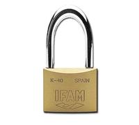 Ifam candados laton al k-40 llaves iguales 014015