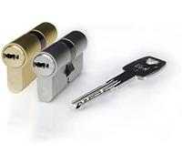 Ifam cilindro puertas iridium, 35x35mm, leva 15mm, bombin cerradura se