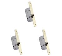 IFAM Picaporte para Puertas W170 RHL, Frente Redondo, Acabados en Latón, Entrada 70 mm, Cerradura Puerta Interior y Exterior, Seguridad, Antiganzúa, Cerrojo, Sistema Antirrobo, Pomo, Manivela, Cierre