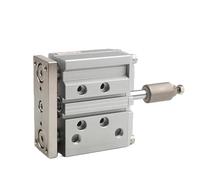 IFBWZYSC Cilindro de Carrera Ajustable de Tres Ejes con Barra guía Doble TCMJ20X10-10S TCMJ20X20-20S TCMJ16X25-20S TCMJ25X30-20S TCMJ25X50-25S(TCMJ25X75-25S)