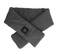 iFCOW Bufanda de calefacción lavable bufanda eléctrica calentada con 3 engranajes ajustables para mujeres y hombres (gris)