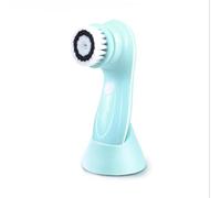 iFCOW Cepillo de lavado facial, cepillo de limpieza facial giratorio recargable portátil con 3 cabezales de cepillo 2 velocidades para exfoliar limpieza profunda
