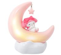 iFCOW Cinnamoroll Luz de Noche para Niños Lindo Personaje de Anime LED Luz de Noche Escritorio Estante Adorno Lámpara de Cabecera Regalo
