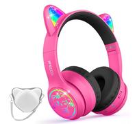 IFECCO Auriculares Bluetooth para Niños Bluetooth 6.0 con Micrófono