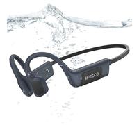 IFECCO Auriculares Conduccion Osea Natacion - IP68 Resistente al Agua Cascos para Nadar Bluetooth 5.4,Auriculares Open Ear con 32G Mp3 para Natacion Correr Ciclismo