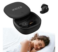 IFECCO Auriculares para Dormir, Cascos Pequeños Bluetooth 5.4 pour Les Personnes Dormant Sur Le Côté,Impermeables Inalámbricos Auriculares Invisibles para Viajes, Trabajar, Deportes