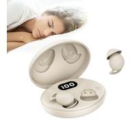 IFECCO - Auriculares para dormir de lado, mini in-ear, Bluetooth, con indicador LED, inalámbricos, impermeables, para dormir, deportes, concentración y viajes