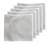 IFFANY Paño de Cocina de Alambre Multiusos antiarañazos, Estropajo de Acero Inoxidable húmedo y seco, Estropajo para Cubiertos y Fregadero, paño de Cocina Reutilizable, paño de Cocina de Alambre