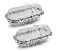 Iffitya Cesta de limpieza ultrasónica, cesta de acero inoxidable para limpiador ultrasónico de joyas, cesta de limpieza de vapor de joyas, cesta de lavado de piezas pequeñas para joyas, piezas de