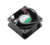 IFFSUEVL Ventilador con cojinetes de Bolas 6025, 12 V CC, 1,4 W, 60 x 60 x 25 mm.