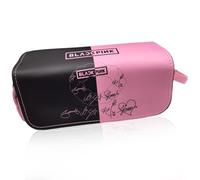 IFHDO Blackppink Estuche de Lápices Niños Lápiz Bolsa Grande Capacidad Estuche con Cremallera, Bolsa de Cosméticos, Porta Lápices Útiles Escolares Papelería de Regalo para Niños y Adultos -C