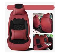 IFHSKFH Fundas Asientos Coche para Chevy Speak para Captiva para Lova para Equinox Accesorios Interiores Funda Universal para Asiento Coche Cubreasientos Coche Piel(Red A)