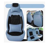 IFHSKFH Fundas Asientos Coche para Chevy Speak para Captiva para Lova para Equinox Accesorios Interiores Funda Universal para Asiento Coche Cubreasientos Coche Piel(Blue A)