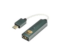 iFi audio Go Link Max - Dongle amplificador de auriculares/DAC portátil USB-C a 3,5/4,4 mm - Audio de alta resolución plug and play con mejora de rango dinámico - PCM 384 kHz/DSD256