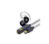 iFi GO Link 2 USB DAC & AIRO Astra - Paquete de auriculares de alta resolución 32bit/384kHz, DSD256, ESS DAC, amplificador de auriculares portátil, salida S-balanceada, controladores de titanio, audio