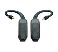 iFi - GO Pod Air - HD Bluetooth DAC & Amp para IEM - Sistema TWS ligero con LDAC Hi-Res de 96 kHz/24 bits, LHDC y aptX Adaptive - Conectores IEM intercambiables y maletín de viaje incluidos