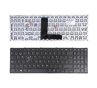 IFINGER Teclado para Toshiba Satellite C50-B C50D-B C50DT-B C55T C55T-B C50b QWERTZ Keyboard Pro R50-B con Marco Negro SP