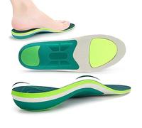 iFitna soporte de arco deportivo,plantillas recortables para absorción de impactos,inserciones para zapatos de correr,botas de trabajo,zapatillas de entrenamiento(talla:EU37-38,longitud:24cm,verde)