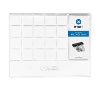 iFixit Bandeja de proyecto antiestática | caja organizadora antiestatica para clasificar tornillos y herramientas durante la reparación electrónica