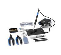 iFixit FixHub - Kit de herramientas de soldadura - Juego completo, calentamiento rápido portátil, pelacables, cortadores de descarga, soldadura sin plomo, férula, alfombrilla de trabajo