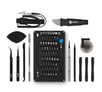 iFixit Pro Tech Toolkit (edición negra) - Ensemble d'outils, outils d'ouverture, tournevis de précision et 64 embouts (4 mm), pour réparation de smartphone, ordinateur