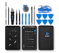 iFixit Pro Tech Toolkit, Ensemble d'outils, outils d'ouverture, tournevis de précision et 64 embouts (4 mm), pour réparation de smartphone, ordinateur