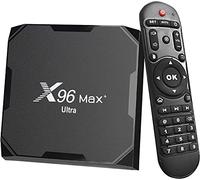iflip TV Box Android 11 X96 Max Plus Ultra Amlogic S905X4 4GB 64GB 2.4G 5G Dual WiFi BT4.0 Soporte AV1 H.265 8K HDR Media Player