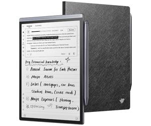 iflytek AINOTE Air 2 8.2" AI Smart E-Ink Tablet con Funda Tipo Libro y bolígrafo, transcripción multilingüe asistida, Bandeja de Notas Personalizable de Papel Ligero, Cuaderno Digital para